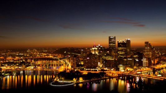 Pittsburgh, United states, Lights photo