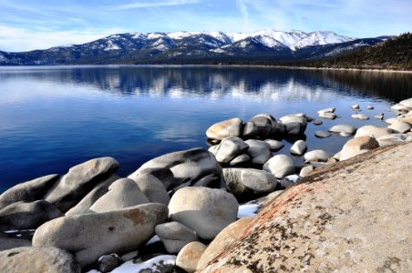 Lake tahoe, United states, Rocks photo