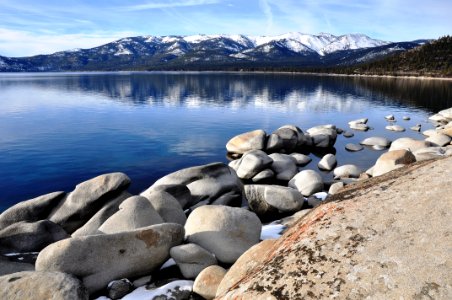 Lake tahoe, United states, Rocks