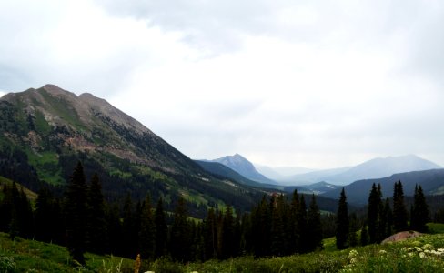 Crested butte, United states, Mountain range photo