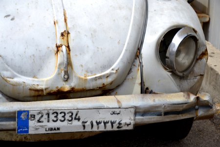 Beirut, Lebanon, Old car