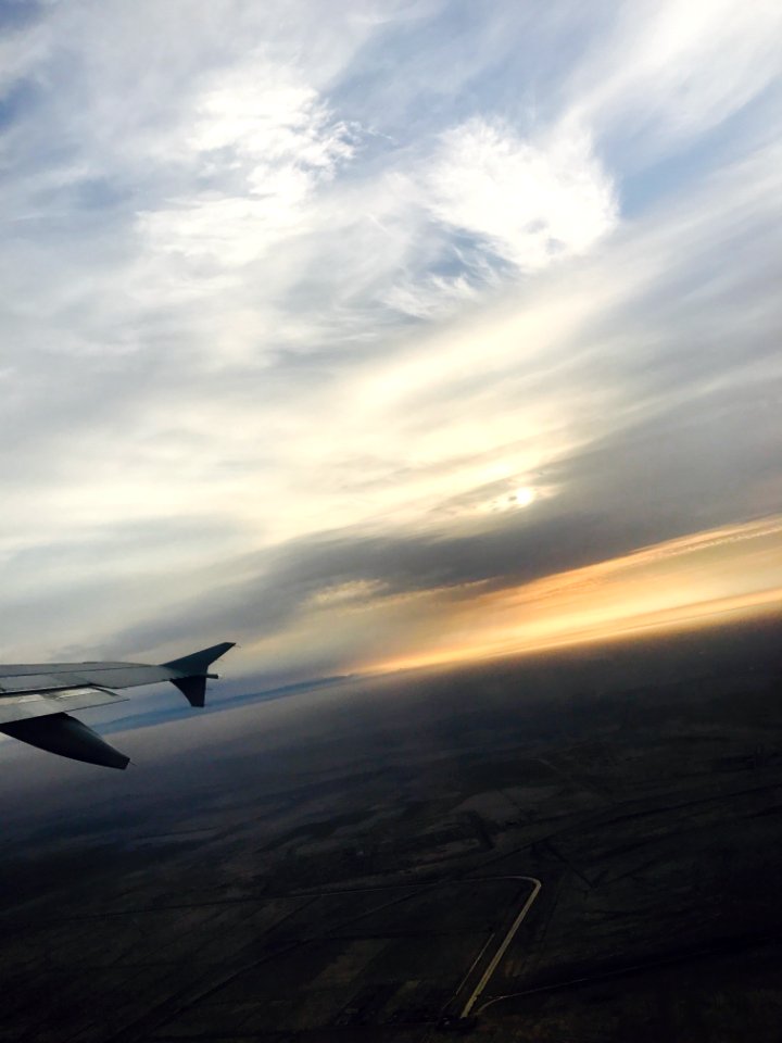 Airplane, Plane, Sky
