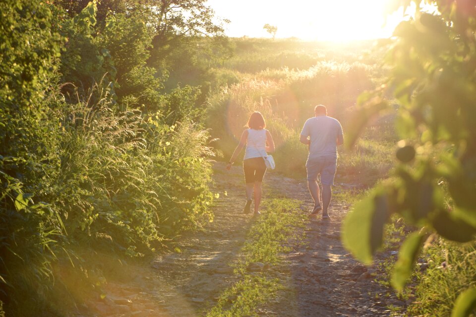 A couple of young couple summer