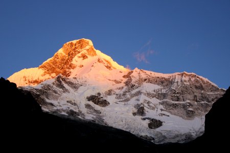 snowy mountain