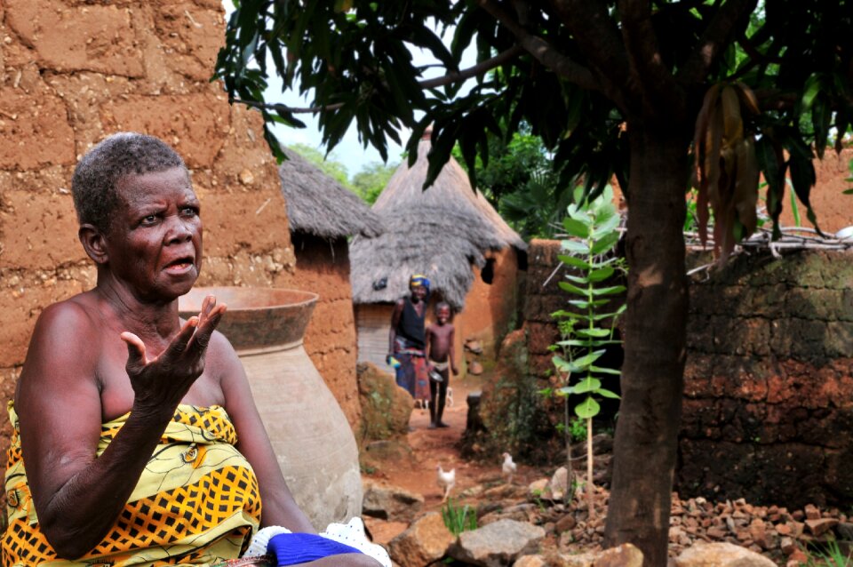 Village togo portrait