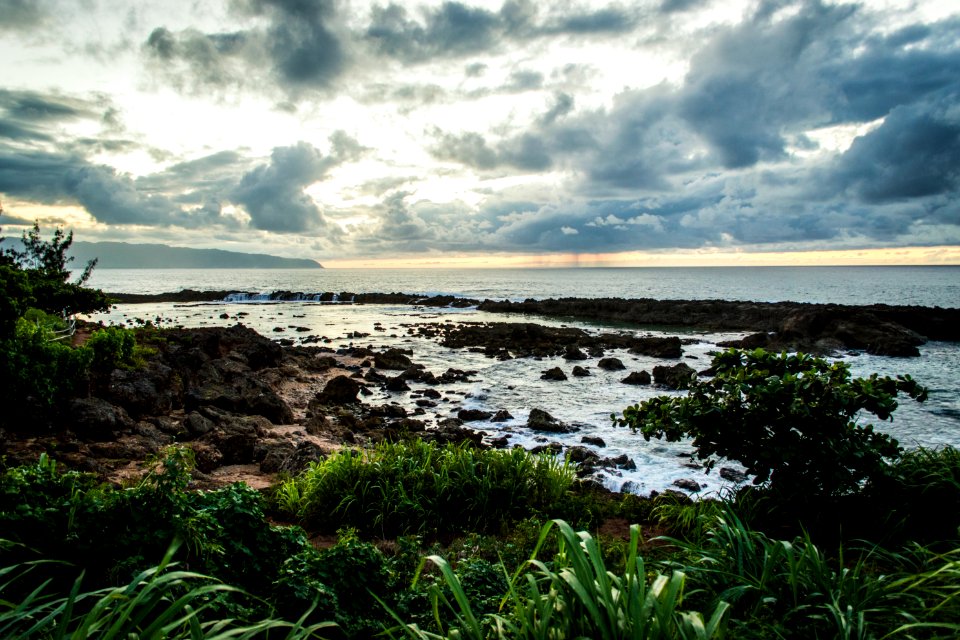 North shore, Hawaii, Ocean photo