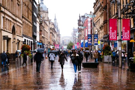 Glasgow, Buchanan street, United kingdom photo