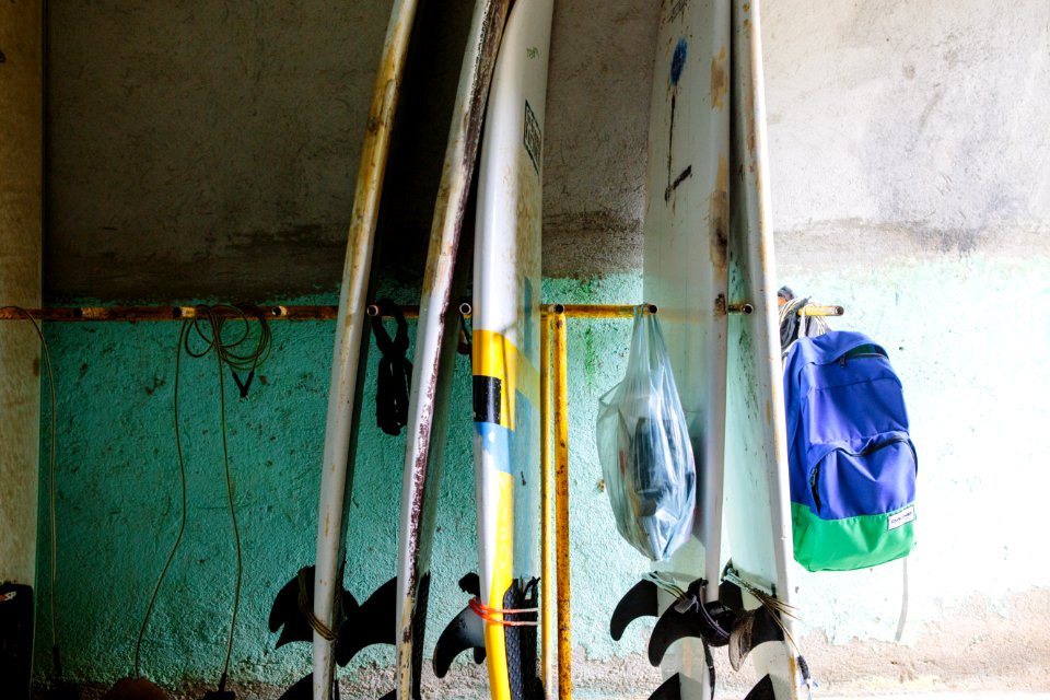 Nicaragua, Playa maderas, Backpack