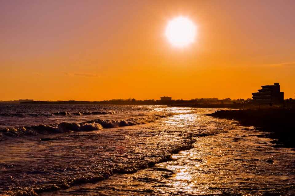 Sky sea beach