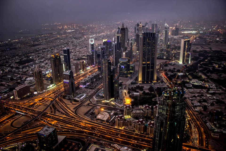 Dubai, Light, United arab emirates
