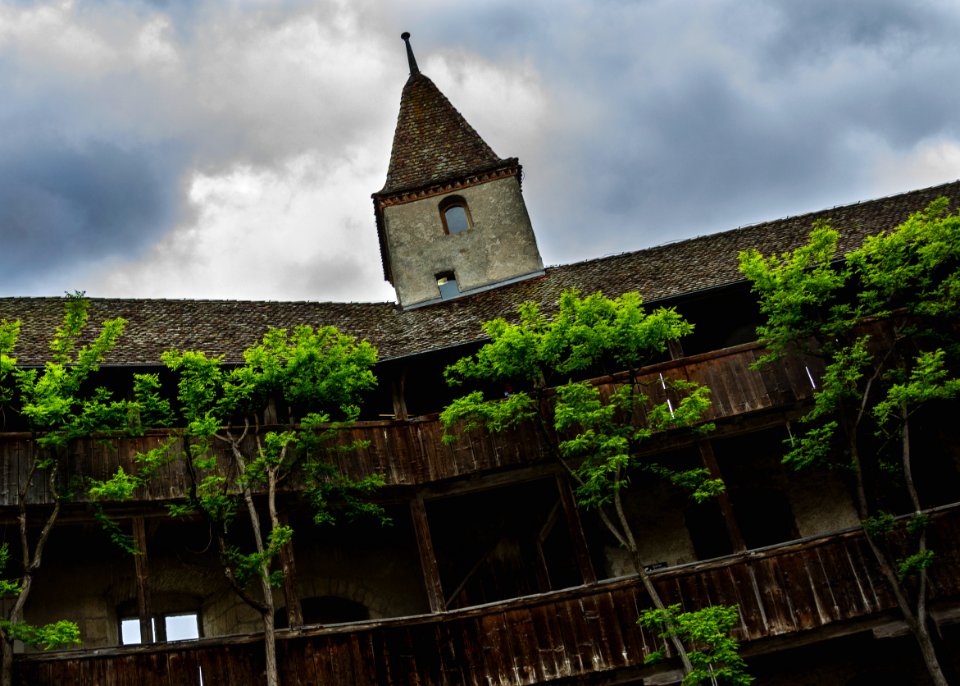 Gruyres, Switzerland, Roof