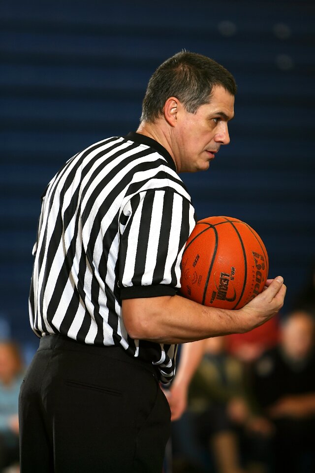 Stripes sports official ball