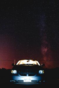 Night sky, Evening, Sky
