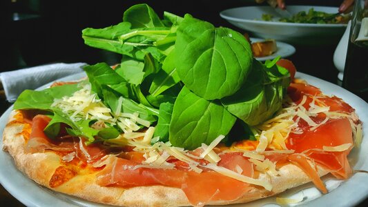 Cheese rucula lunch