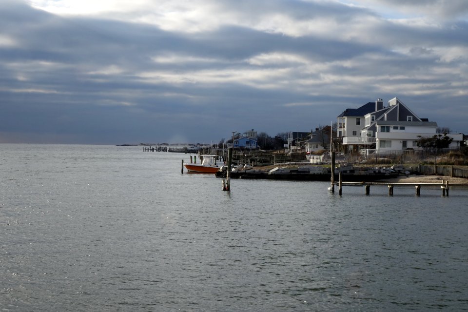 Skyline, House, Beach