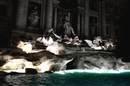 Rome, Italy, Rione ii trevi photo