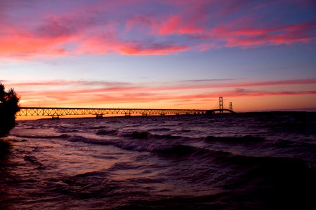 Mackinaw city, United states, Shoreline photo