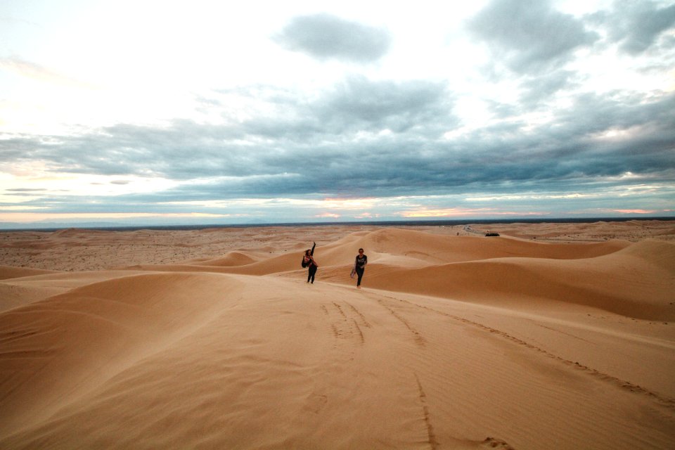 Glamis, United states, Cloudy