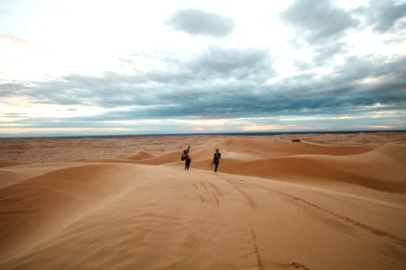 Glamis, United states, Cloudy photo