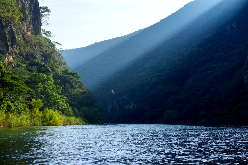Sumidero canyon, Mexico, Boat