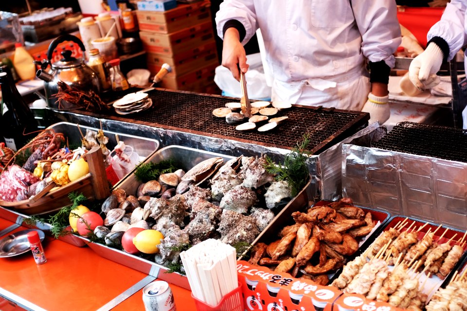Person, Grill, Eat
