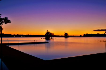 Sweden, Sunset, Night