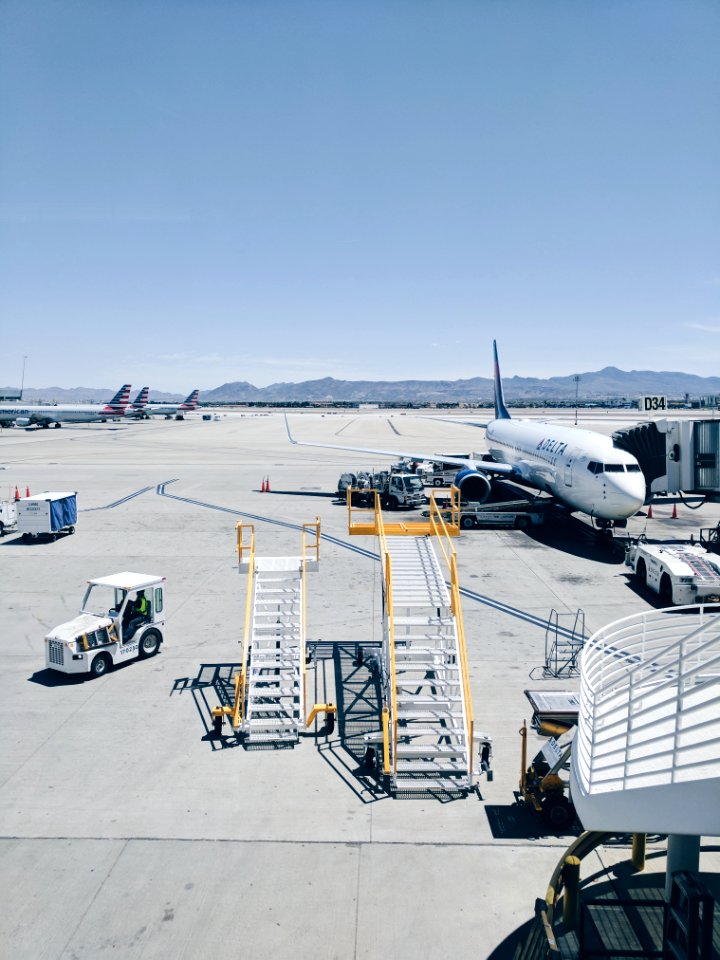 Mccarran intl airport zero level , Paradise, United states photo