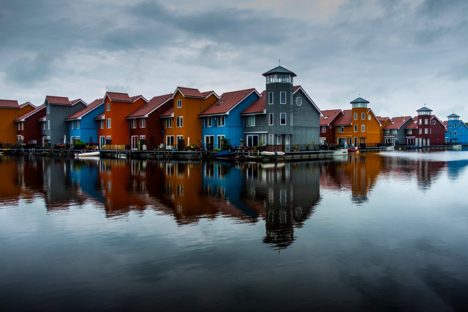 Reitdiep, Groningue, Pays bas