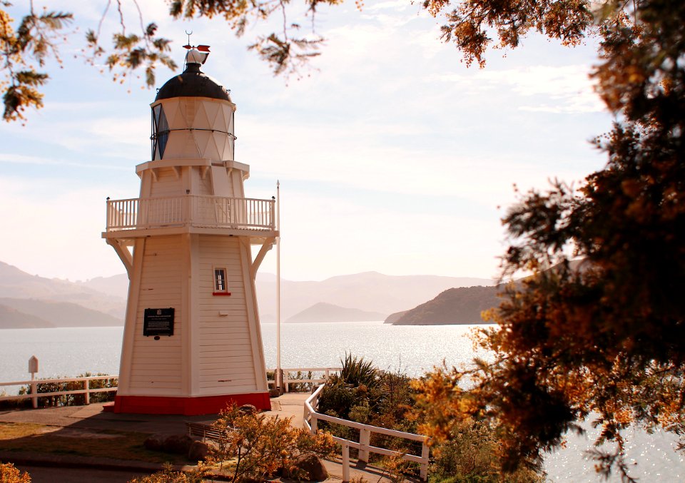 New Zealand, Akaroa lighthouse, Akaroa