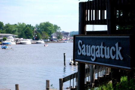Saugatuck, United states, Sign photo