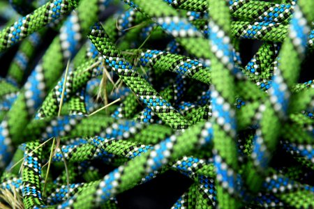 Pattern, Climbing, Rope
