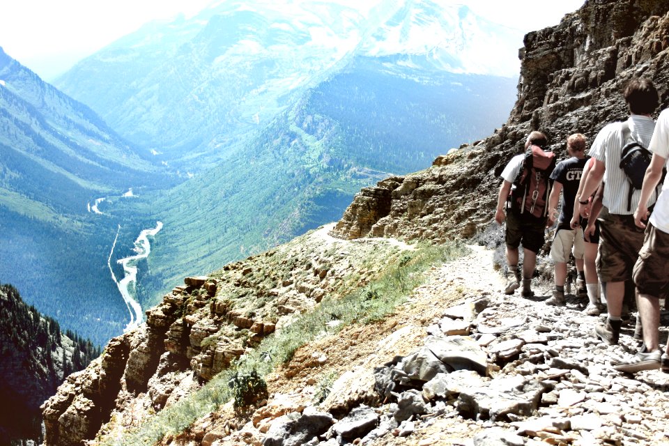 Highline trail, West glacier, United states