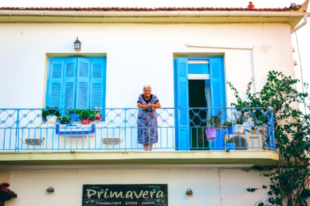 Skiathos, Greece, Lady