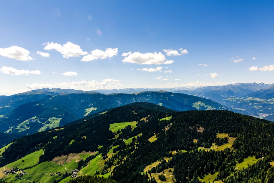 Kronplatz, Italy, Rock mass