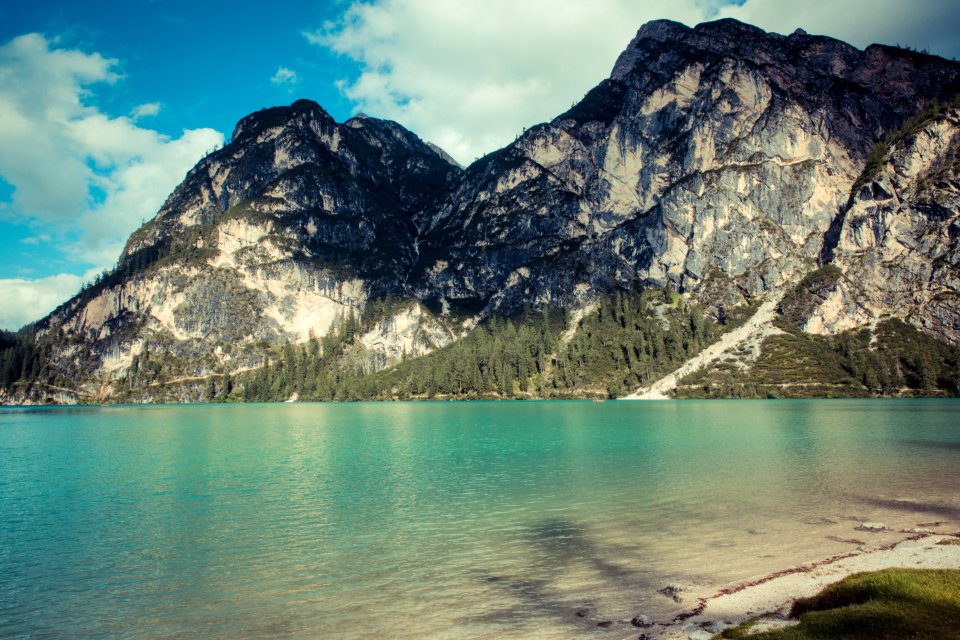 Pragser wildsee, Italy, Summer photo