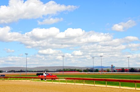 Track stallion racing