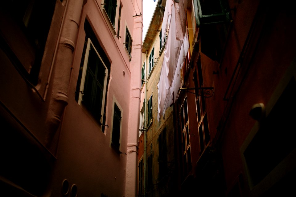 Italy, Vernazza, Shutters