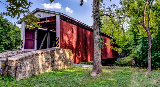 Lancaster county, United states, Scenic bridge photo