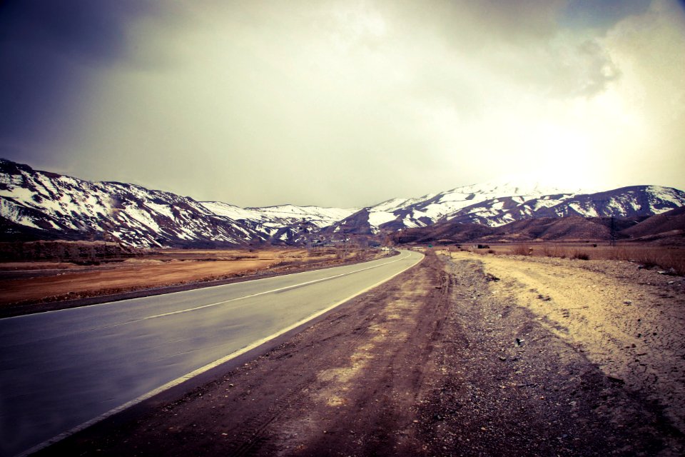 Iran, Sari, Winter photo