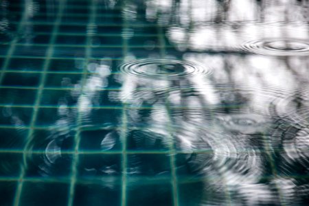 water droplets on glass window