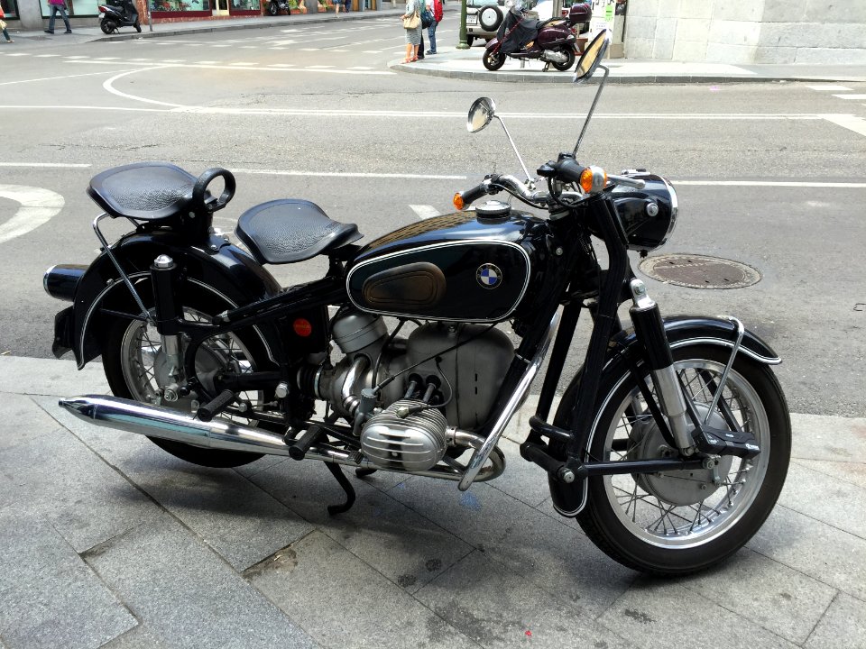 Classic, Bmw, Motorbike