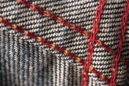 Macro detail fabric