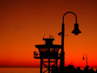 San clemente, San clemente pier, United states photo