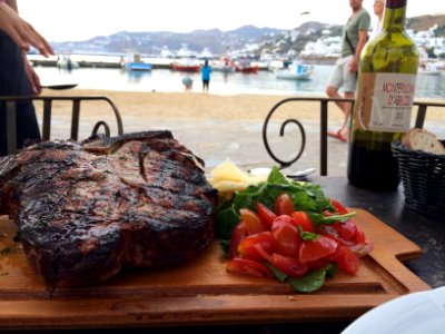 Greece, Mikonos, Mountain ridge