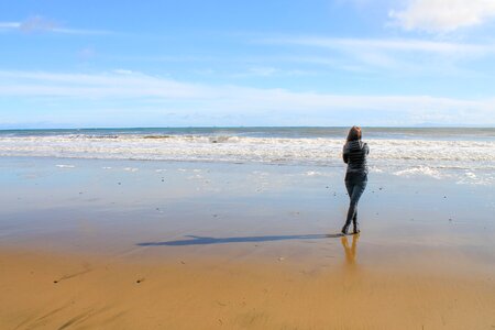 Beach summer vacation photo