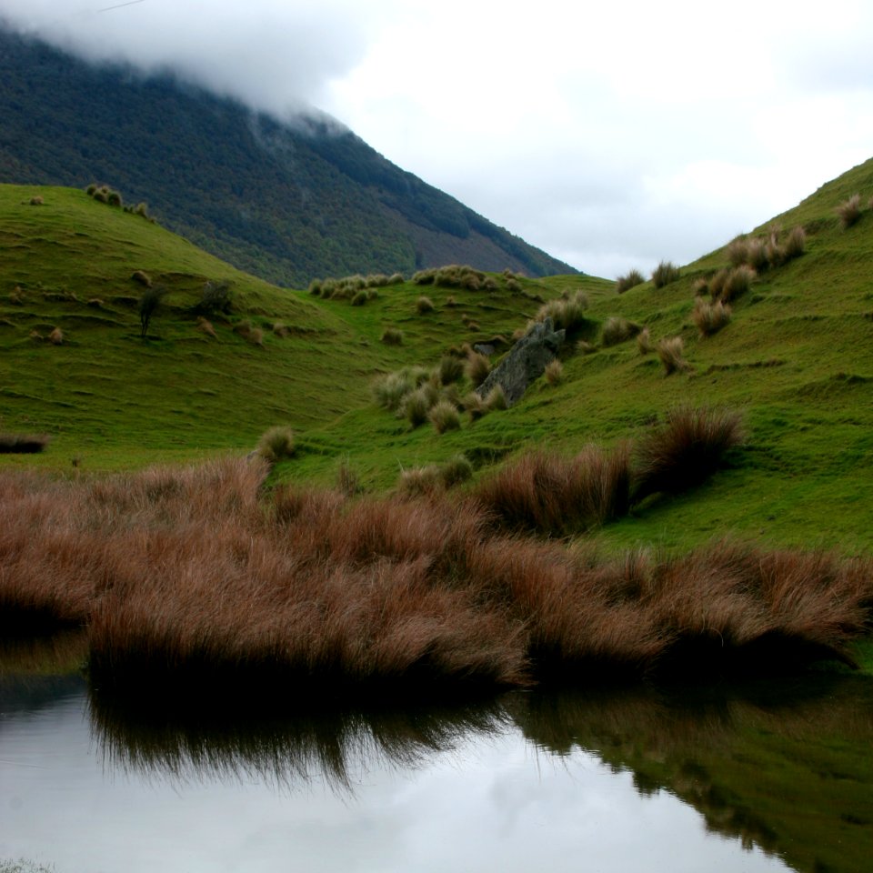 Still water, Hills photo