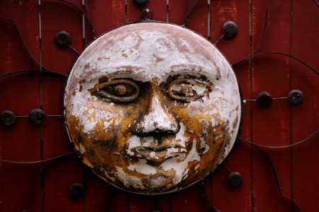 Broken bow, United states, Face of sun