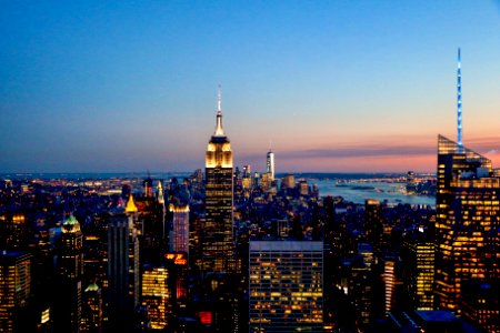 Top of the rock, New york, United states