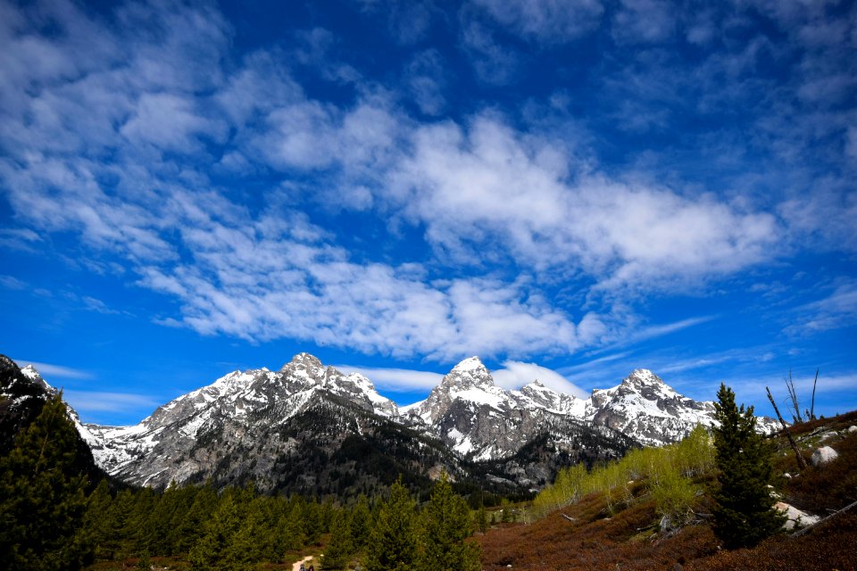 Teton nation park pathway system, United states, Hiking