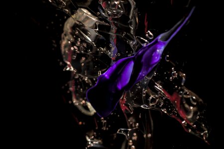 Abstract colors paint